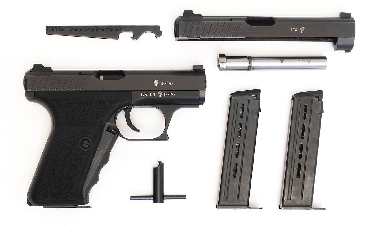 The Rimfire Report: The H&K P7K3 - The Time H&K Made A Factory 22LR P7