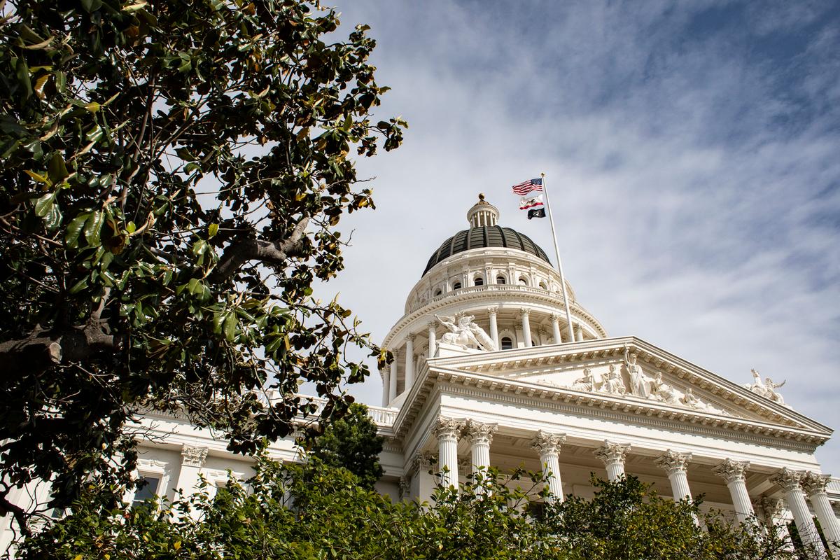  The California State Capitol in Sacramento on April 18, 2022. (John Fredricks/The Epoch Times)